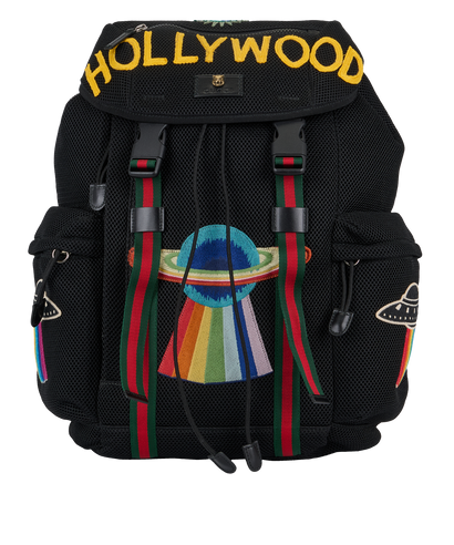 Hollywood Embroidered Backpack, front view